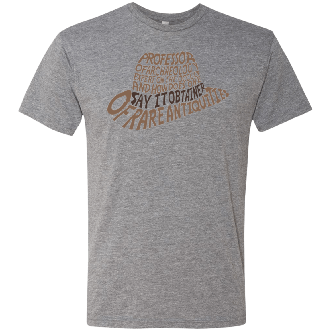 T-Shirts Premium Heather / Small Indiana hat Men's Triblend T-Shirt