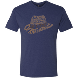 T-Shirts Vintage Navy / Small Indiana hat Men's Triblend T-Shirt