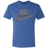 T-Shirts Vintage Royal / Small Indiana hat Men's Triblend T-Shirt
