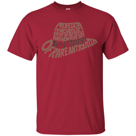 T-Shirts Cardinal / Small Indiana hat T-Shirt