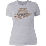 T-Shirts Heather Grey / X-Small Indiana hat Women's Premium T-Shirt