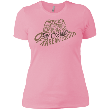 T-Shirts Light Pink / X-Small Indiana hat Women's Premium T-Shirt