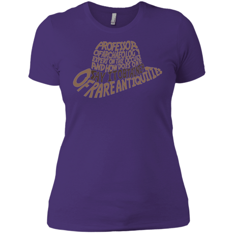 T-Shirts Purple / X-Small Indiana hat Women's Premium T-Shirt