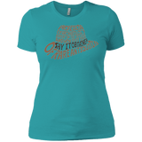 T-Shirts Tahiti Blue / X-Small Indiana hat Women's Premium T-Shirt