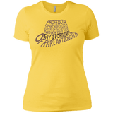 T-Shirts Vibrant Yellow / X-Small Indiana hat Women's Premium T-Shirt