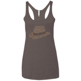 T-Shirts Macchiato / X-Small Indiana hat Women's Triblend Racerback Tank