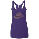 T-Shirts Purple / X-Small Indiana hat Women's Triblend Racerback Tank