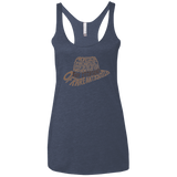 T-Shirts Vintage Navy / X-Small Indiana hat Women's Triblend Racerback Tank