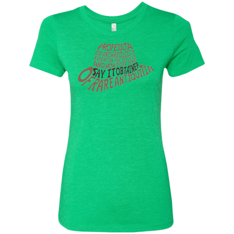 T-Shirts Envy / Small Indiana hat Women's Triblend T-Shirt