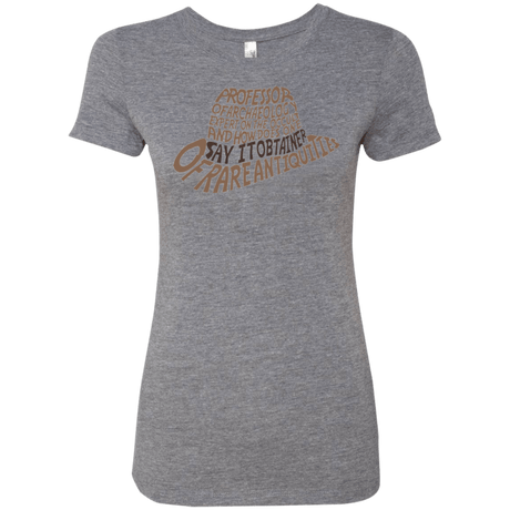 T-Shirts Premium Heather / Small Indiana hat Women's Triblend T-Shirt