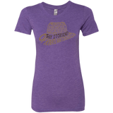 T-Shirts Purple Rush / Small Indiana hat Women's Triblend T-Shirt