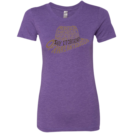 T-Shirts Purple Rush / Small Indiana hat Women's Triblend T-Shirt