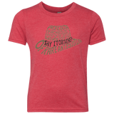 T-Shirts Vintage Red / YXS Indiana hat Youth Triblend T-Shirt