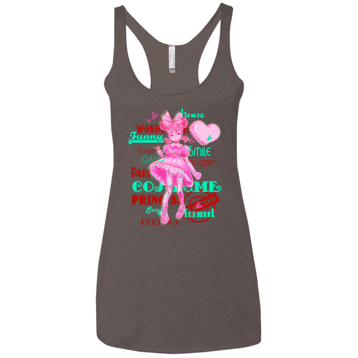 T-Shirts Macchiato / X-Small Industry Women's Triblend Racerback Tank