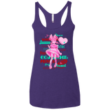 T-Shirts Purple / X-Small Industry Women's Triblend Racerback Tank