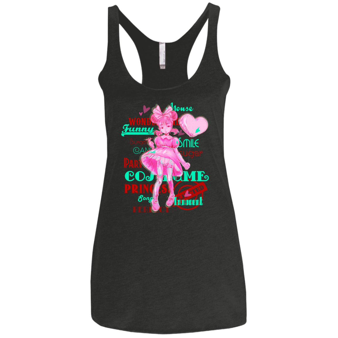 T-Shirts Vintage Black / X-Small Industry Women's Triblend Racerback Tank