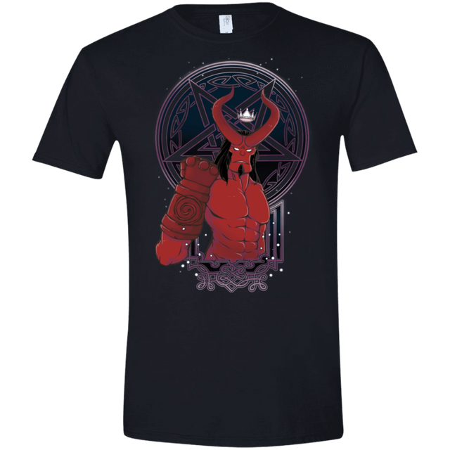 T-Shirts Black / X-Small Infernal Boy Men's Semi-Fitted Softstyle