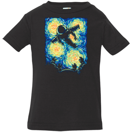 T-Shirts Black / 6 Months Infini D'Étoiles Infant Premium T-Shirt