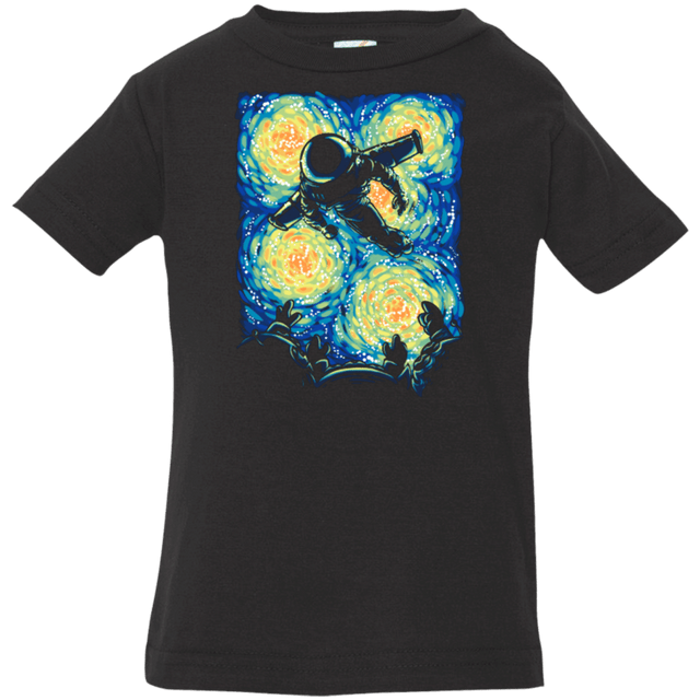 T-Shirts Black / 6 Months Infini D'Étoiles Infant Premium T-Shirt