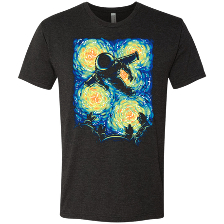 T-Shirts Vintage Black / Small Infini D'Étoiles Men's Triblend T-Shirt