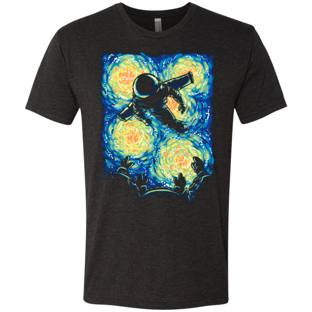 T-Shirts Vintage Black / Small Infini D'Étoiles Men's Triblend T-Shirt
