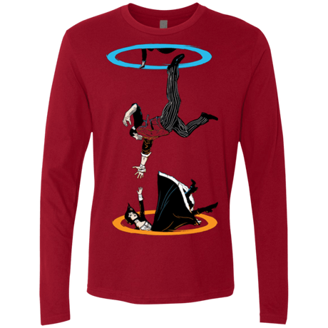 T-Shirts Cardinal / Small Infinite Loop Men's Premium Long Sleeve