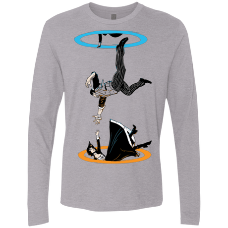 T-Shirts Heather Grey / Small Infinite Loop Men's Premium Long Sleeve