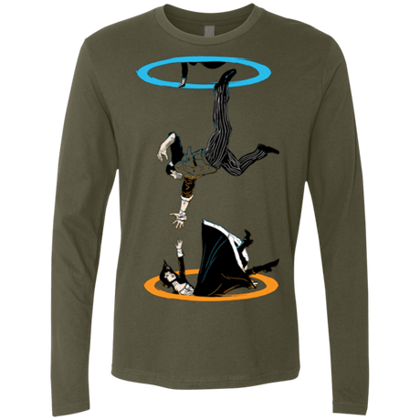 T-Shirts Military Green / Small Infinite Loop Men's Premium Long Sleeve