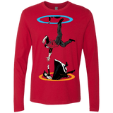 T-Shirts Red / Small Infinite Loop Men's Premium Long Sleeve