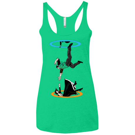T-Shirts Envy / X-Small Infinite Loop Women's Triblend Racerback Tank