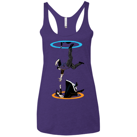 T-Shirts Purple / X-Small Infinite Loop Women's Triblend Racerback Tank