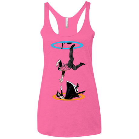 T-Shirts Vintage Pink / X-Small Infinite Loop Women's Triblend Racerback Tank