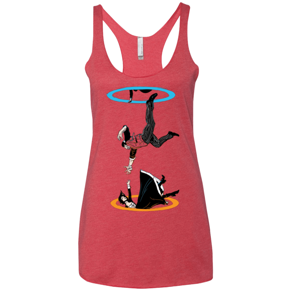 T-Shirts Vintage Red / X-Small Infinite Loop Women's Triblend Racerback Tank