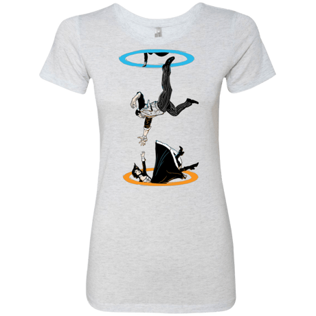 T-Shirts Heather White / Small Infinite Loop Women's Triblend T-Shirt