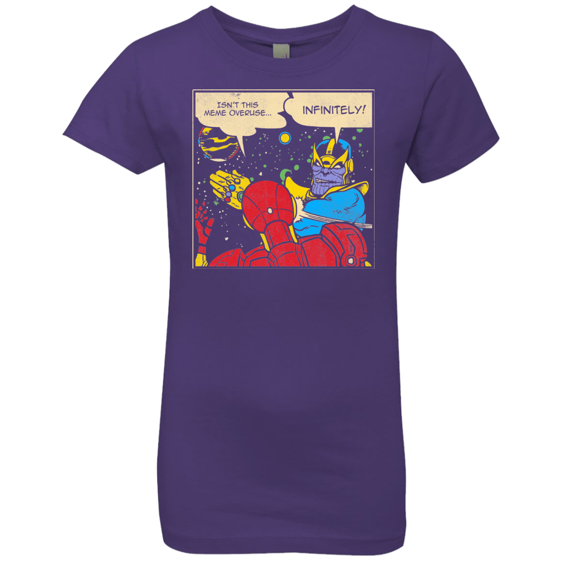 T-Shirts Purple Rush / YXS INFINITE SLAPS Girls Premium T-Shirt