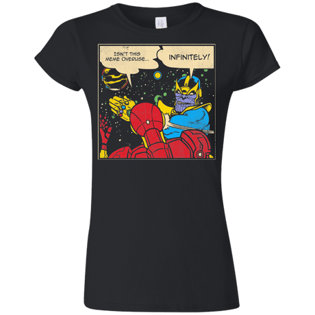 T-Shirts Black / S INFINITE SLAPS Junior Slimmer-Fit T-Shirt