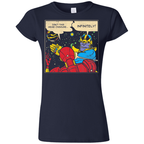 T-Shirts Navy / S INFINITE SLAPS Junior Slimmer-Fit T-Shirt