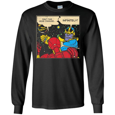 T-Shirts Black / S INFINITE SLAPS Men's Long Sleeve T-Shirt