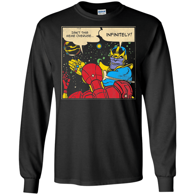 T-Shirts Black / S INFINITE SLAPS Men's Long Sleeve T-Shirt