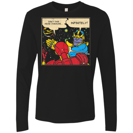 T-Shirts Black / S INFINITE SLAPS Men's Premium Long Sleeve