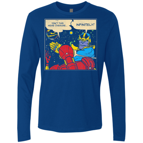 T-Shirts Royal / S INFINITE SLAPS Men's Premium Long Sleeve