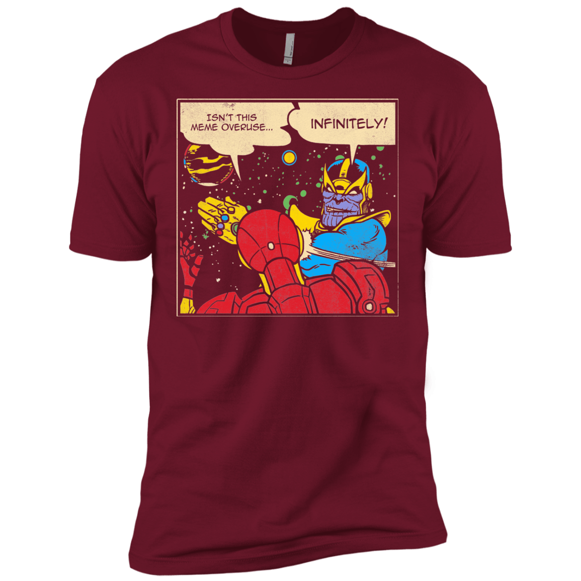 T-Shirts Cardinal / X-Small INFINITE SLAPS Men's Premium T-Shirt