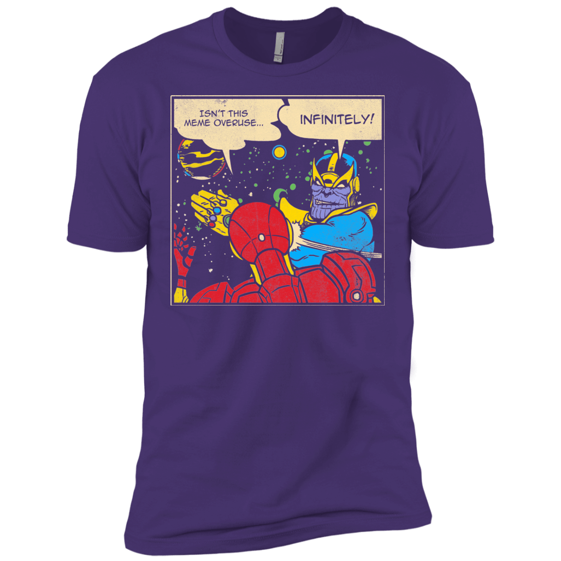T-Shirts Purple Rush/ / X-Small INFINITE SLAPS Men's Premium T-Shirt