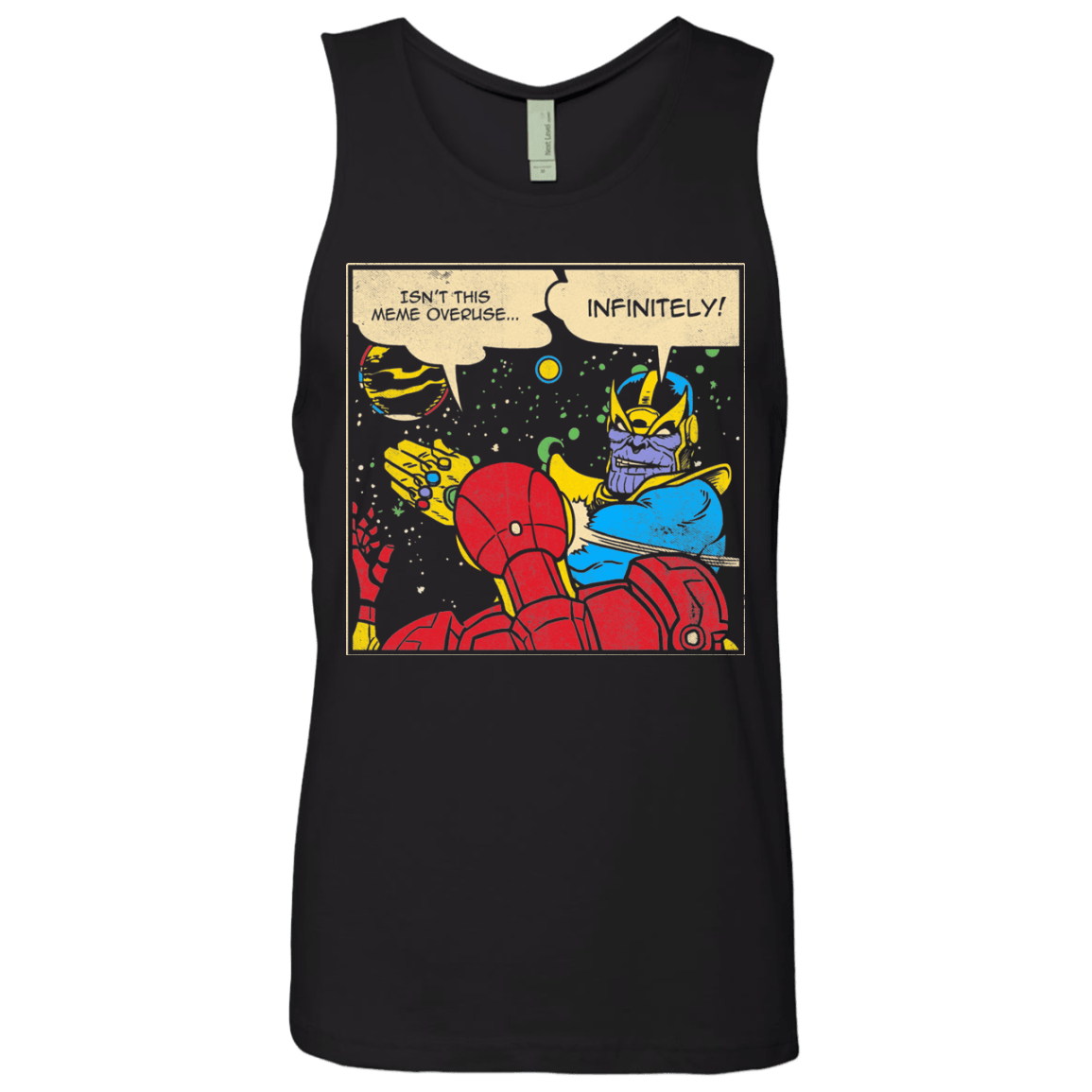 T-Shirts Black / S INFINITE SLAPS Men's Premium Tank Top