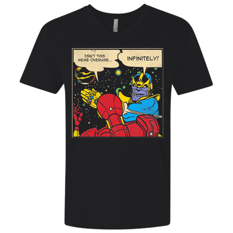 T-Shirts Black / X-Small INFINITE SLAPS Men's Premium V-Neck