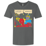 T-Shirts Heavy Metal / X-Small INFINITE SLAPS Men's Premium V-Neck