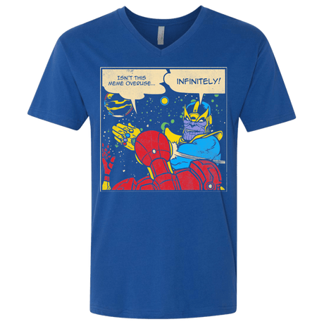 T-Shirts Royal / X-Small INFINITE SLAPS Men's Premium V-Neck