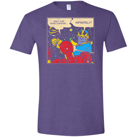 T-Shirts Heather Purple / S INFINITE SLAPS Men's Semi-Fitted Softstyle
