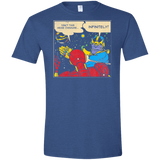 T-Shirts Heather Royal / X-Small INFINITE SLAPS Men's Semi-Fitted Softstyle