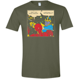 T-Shirts Military Green / S INFINITE SLAPS Men's Semi-Fitted Softstyle